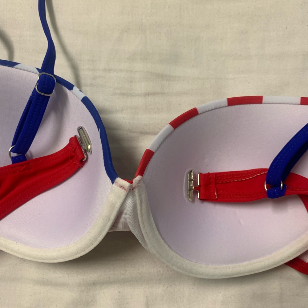 Patriotic Red and Blue Women's Bikini - Picture 5 of 5